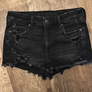 American Eagle frayed shorts
